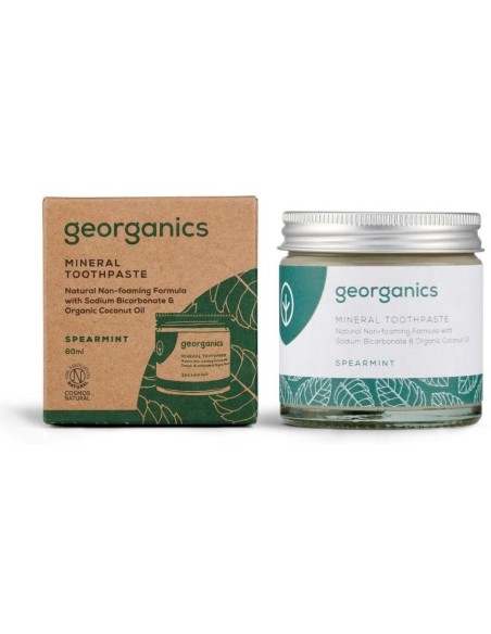 Dentifrico Mineral Hierbabuena Crema 60Ml. de Georganics