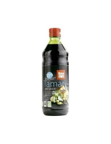 Tamari 25% Sal Reducido 250 Ml de Lima