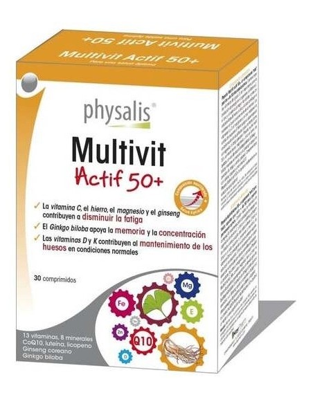 Multivit Actif 50+ de Physalis
