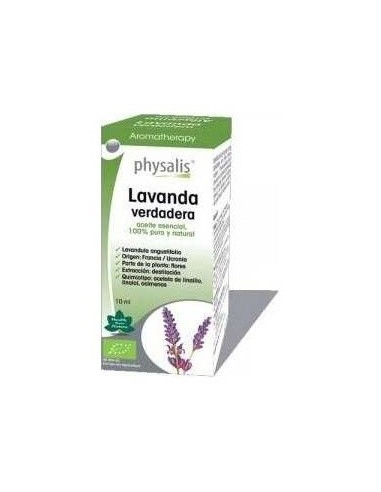 Aceite Esencial Lavanda Verdadera de Physalis