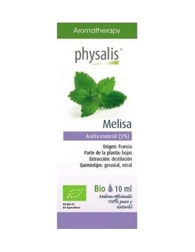 Esencia Melisa 10Ml. Bio de Physalis