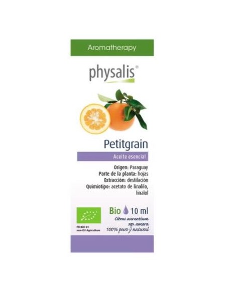 Esencia Petitgrain 10Ml. Bio de Physalis