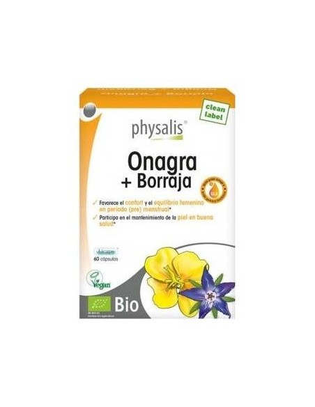 Onagra y borraja Bio 60 capsulas Physalis