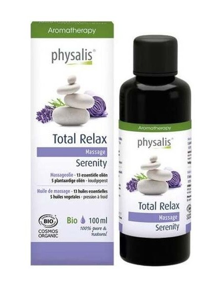 Relax Serenidad Aceite Masaje 100Ml. Bio de Physalis