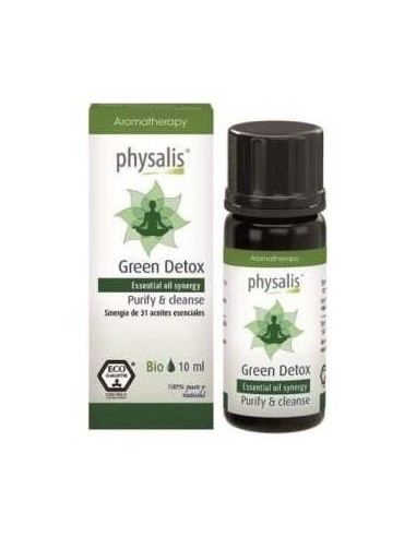 Green Detox Sinergia Aceite Esencial 10Ml. Bio de Physalis