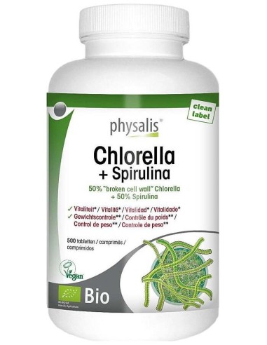 Chlorella + Spirulina de Physalis