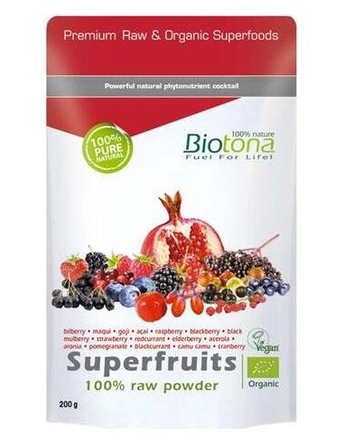 Superfruits Raw Powder de Biotona