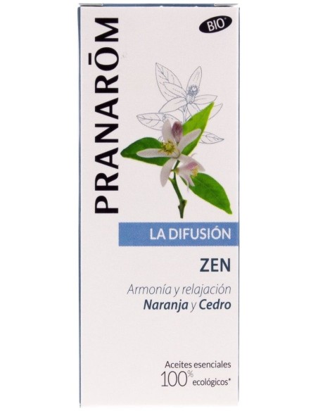 Zen Aceite Difusion 30Ml. Bio de Pranarom Difusion