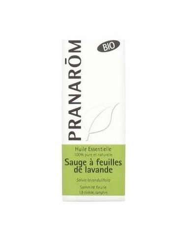 Salvia Hojas De Lavanda Aceite Esencial 10Ml Bio de Pranarom Aceites