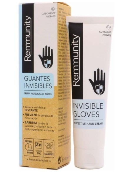 Remmunity Guantes Invisibles Crema 100Ml.** de Remescar