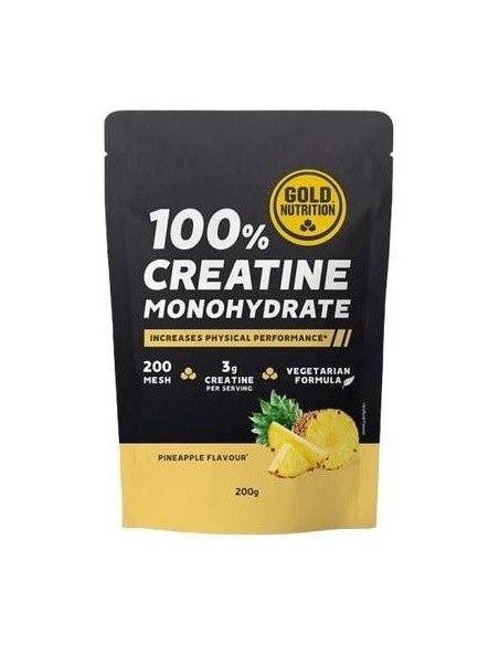 Creatine Monohydrate Piña 200Gr. de Gold Nutrition