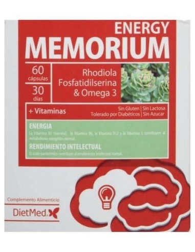Memorium Energy 60Cap. de Dietmed
