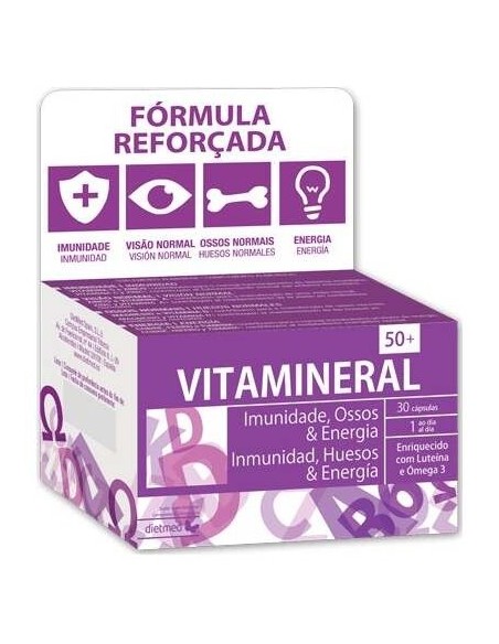 Vitamineral 50+  Gold 30Perlas de Dietmed