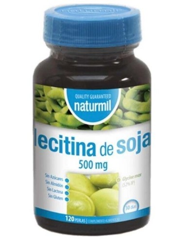 Lecitina De Soja 500Mg. 120Perlas de Dietmed