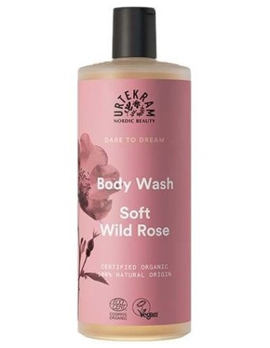 Soft Wild Rose Gel De Baño 500Ml. Eco Vegan de Urtekram