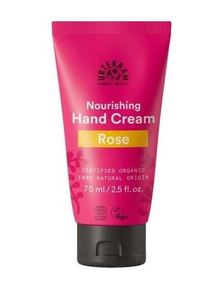 Crema De Manos Rosas 75Ml. Eco Vegan de Urtekram