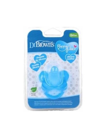 Chupete Todo Sili Redond +0M 1Un Azul de Dr. Brown´S