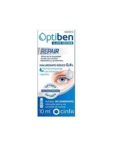 Optiben Repair Gel 10 Ml de Optiben