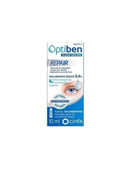 Optiben Repair Gel 10 Ml de Optiben