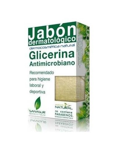 Jabon Glicerina Antimicrobiano 100Gr. de Sanasur