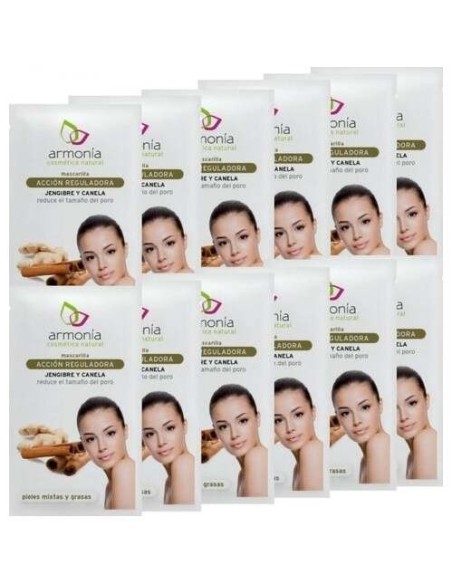 Mascarilla Reguladora Jengibre-Canela Exp 12Sbrs de Armonia