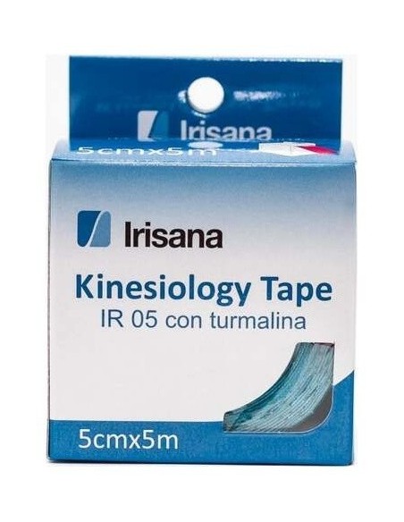 Kinesiology Tape Con Turmalina 5Cmx5M Azul Ir05.Az de Irisana