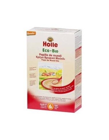 Papilla De Muesli + 6 Meses 250Gr. Demeter de Holle