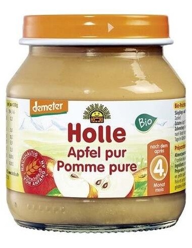 Potito Manzana 100%Mini  4 Meses 125Gr.  Demeter de Holle