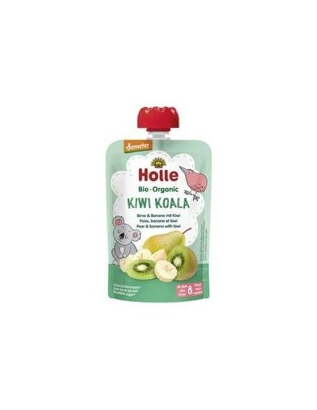 Smoothie Kiwi Koala Pera-Platano 8Meses 100Gr. Dem de Holle