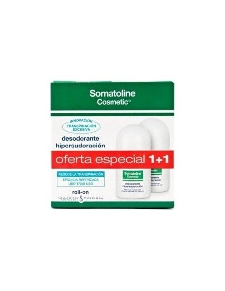 Somatoline Pack Desodorante Roll-On 40Ml 2 X 1 de Somatoline