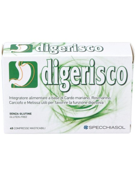 Digerisco- 45 Comprimidos Masticables de Specchiasol