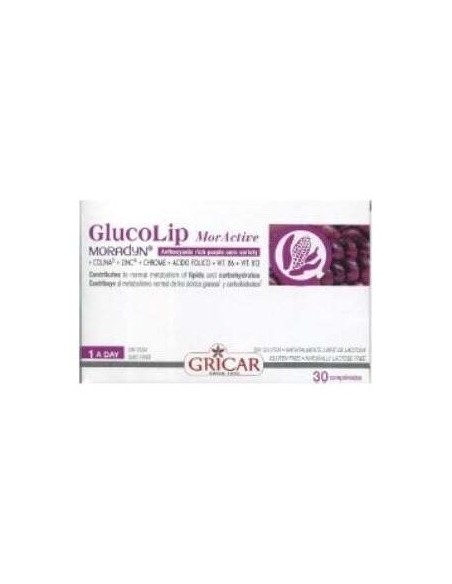 Glucolip Mor Active 30Comp. de Gricar