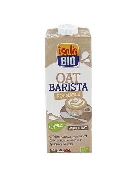Bebida Vegetal De Avena Barista 1Lt  Bio Vegan de Isola