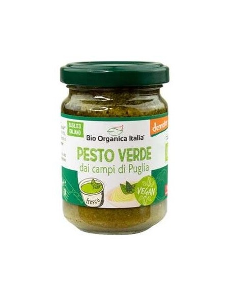 Pesto Basilico 140Gr. Demeter Vegan de Bio Organica Italia