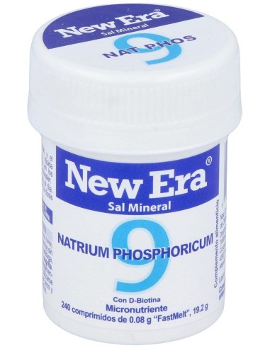 Sal Schussler Nº9 Natrium Phosphoricum 240 Comprimidos de Ne