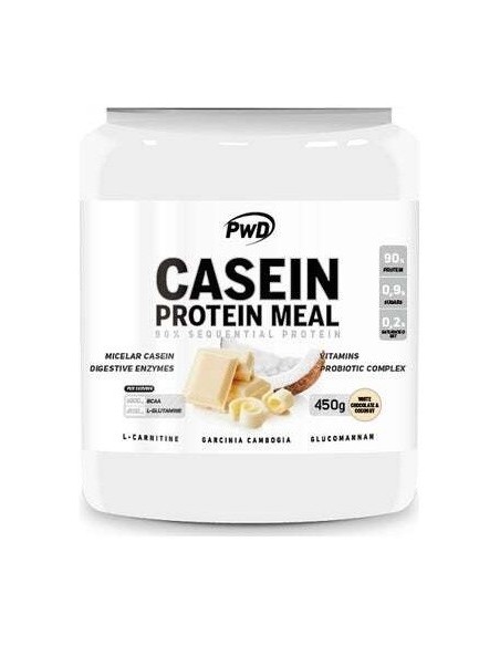 Casein Protein Meal Chocolate Blanco Con Coco 450G Pwd Nutrition