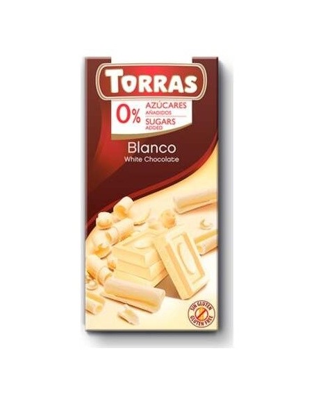 Chocolate Blanco 75Gr de Torras