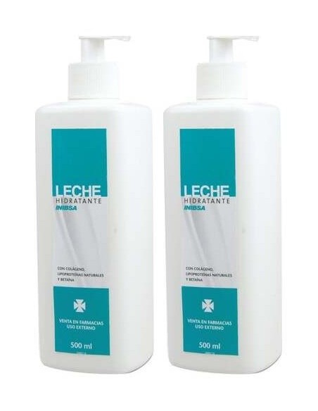 Inibsa Pack Leche Hidratante Dermat. 2X500Ml. de Inibsa