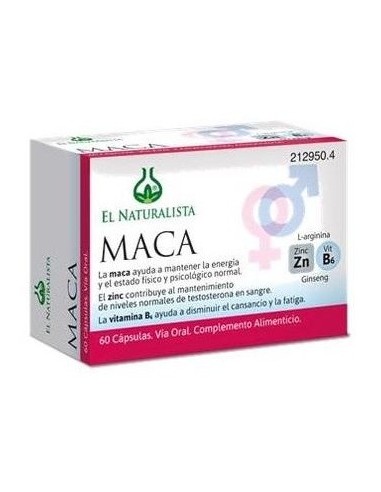 Maca 60Cap. de El Naturalista