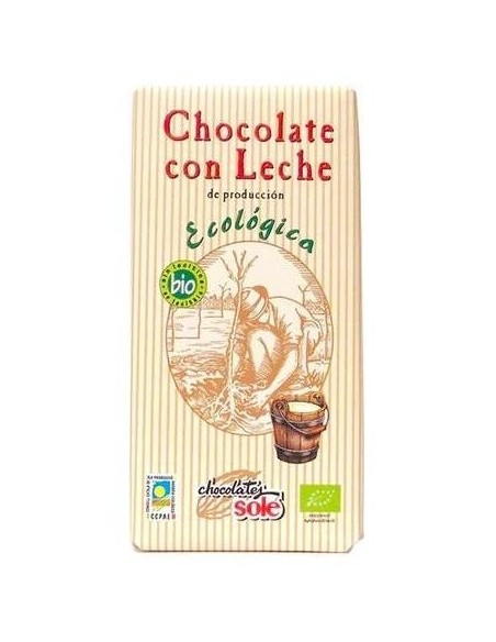 Chocolate Con Leche 100Gr. Eco de Chocolates Sole