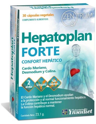 Hepatoplan Forte 30 Caps. V de Ynsadiet