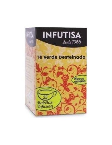 Te Verde Desteinado Infusion 25Bolsitas de Infutisa