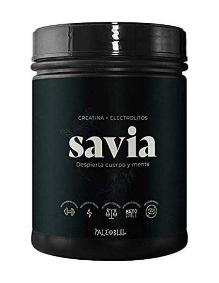 Savia Creatina + Electrolitos Esenciales 450Gr. de Paleobull