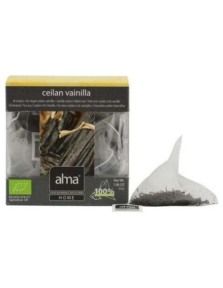 Te Vainilla Infusion 15Piramides. Eco Vegan Alma Home