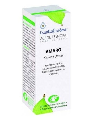 Salvia Sclarea (Amaro) Aceite Esencial 10Ml. de Esential Aroms