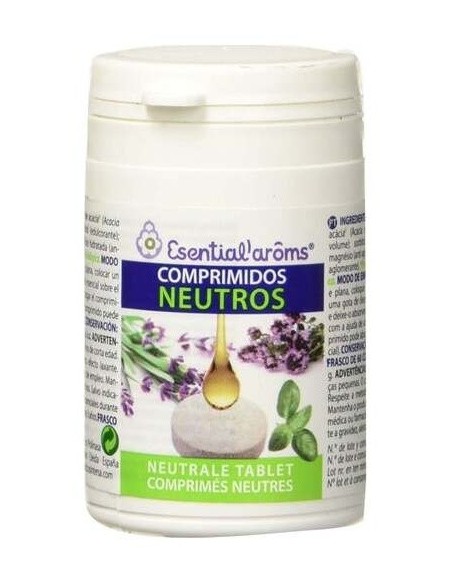 Comprimidos Neutros 60Comp. de Esential Aroms