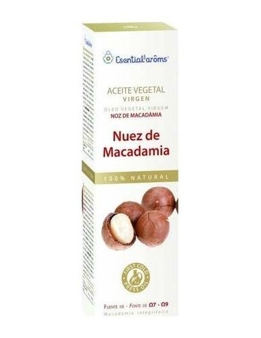 Aceite Vegetal Macadamia Aust. 100 Ml de Esential Aroms