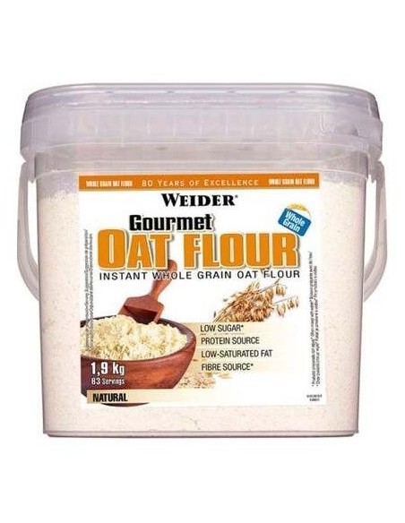 Weider Harina De Avena Natural 1,9Kg. de Weider
