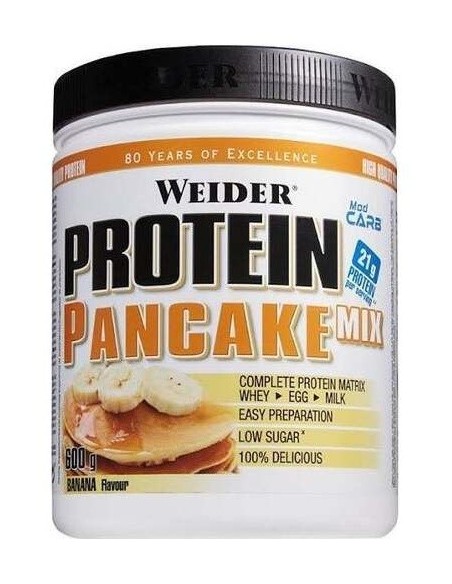 Weider Protein Pancake Platano 600Gr. de Weider