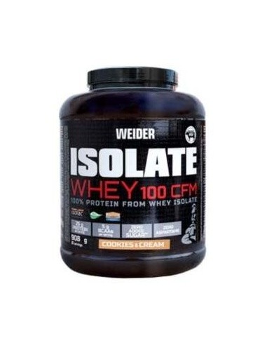 Weider Isolate Whey 100 Cfm Cookies 908Gr. de Weider